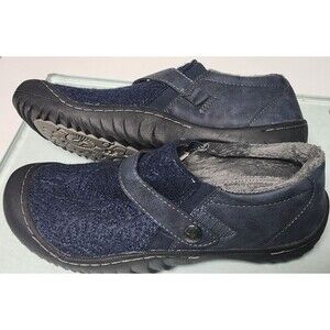 JBU by Jambu Blakely Encore Clogs Size 9M Faux Fur Lining All Terra Traction